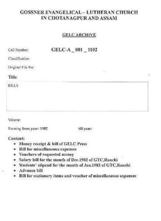 BILLS