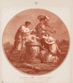 Sacrifice to Ceres (Das Opfer für die Göttin Ceres)