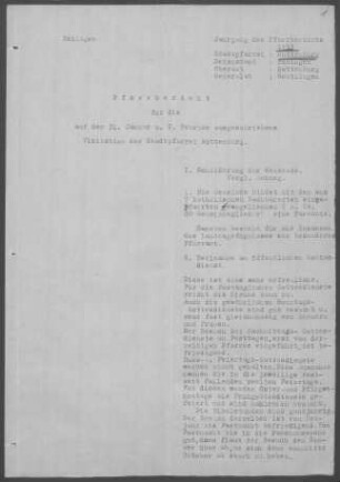 Rottenburg mit Nebenorten: Pfarrbericht 1932