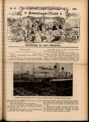 Ausgabe vom Sonntag, den 21. Oktober 1900.