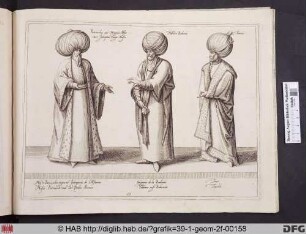 Patriarcha seu Magnus A[.]for cani Interpres vulgo Mufti. Nobilise Barbaria. Turcus.
