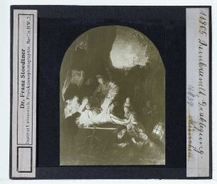 Rembrandt, Grablegung Christi (München AP 396)