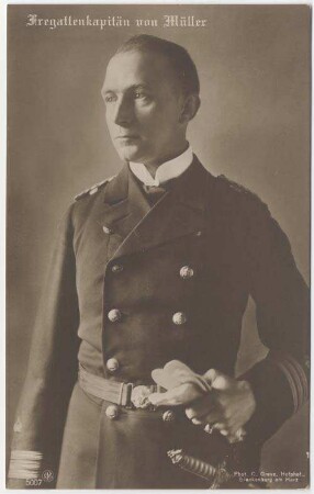 Fregattenkapitän von Müller [N P G]