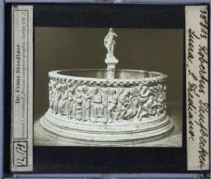 Lucca, S. Frediano, Taufbecken,Lucca, San Frediano : Taufbecken