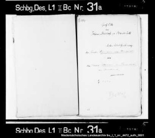 Schuldforderung des Drosten Hermann von Mengerßen an den Drosten Hermann von Warendorf