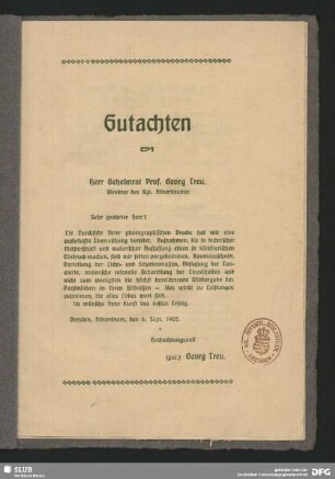 Gutachten
