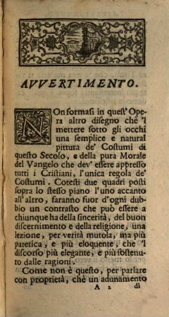 Parallelo de'costumi del Secolo corrente