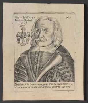 Porträt Caspar von Barth (1587-1658)
