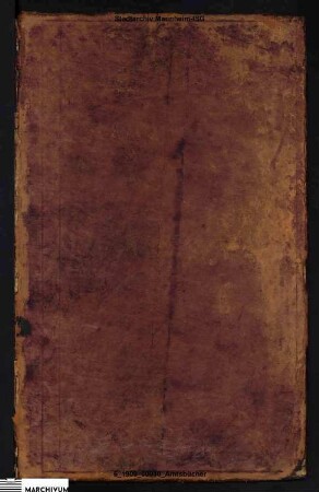 Lagerbuch des Kloppenheimer Feldes mit Plänen
