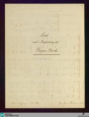 Abendlied - Don Mus.Ms. 1068|2 : V, pf; G