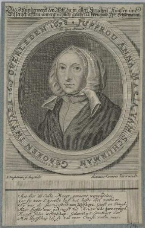Bildnis der Anna Maria van Schurman