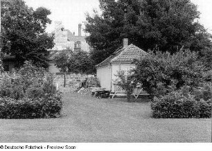 Gebäude der Friedhofsgärtnerei
