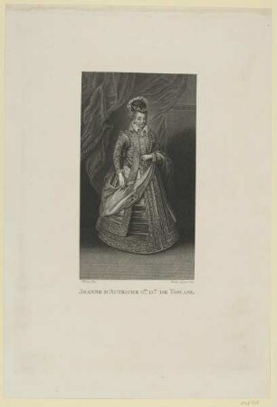 Bildnis der Jeanne d'Autriche