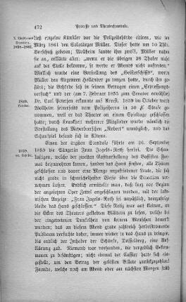 Processe und Theaterscandale.