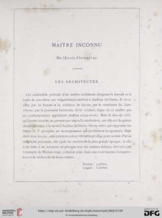 Maître inconnu de l'École Florentine