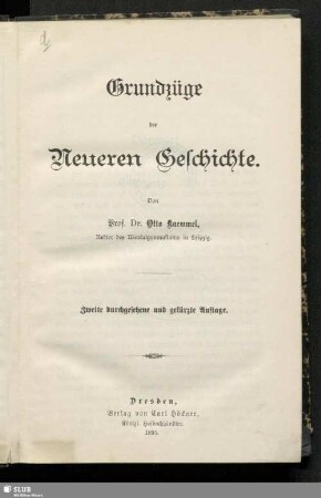 3: Grundzüge der Neueren Geschichte