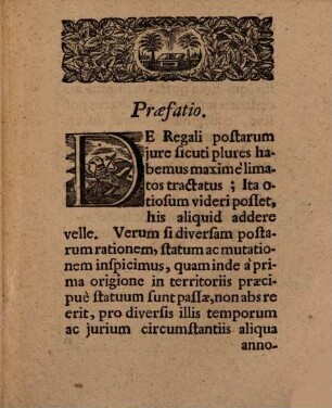 Diss. ... de iure principis eminenti circa postas