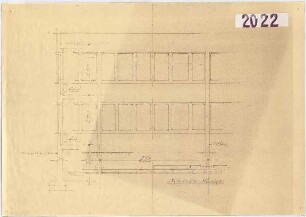 Döllgast, Hans; Tegernsee; Gymnasium - Küche (Grundriss)
