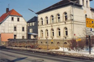 Blick auf das Haus Hornsche Str. 38. Detmold. Hornsche Str. Papierabzug