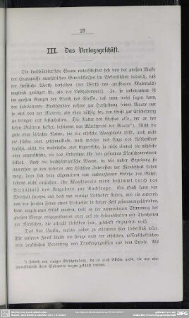 III. Das Verlagsgeschäft