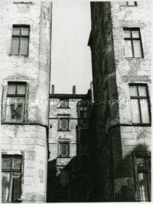 Hinterhof in der Bülowstrasse in Berlin-Schöneberg