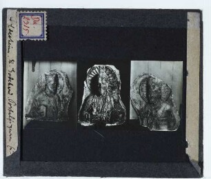 Hildesheim, St. Godehard : die Figuren aus dem Tympanon des Nordwestportals