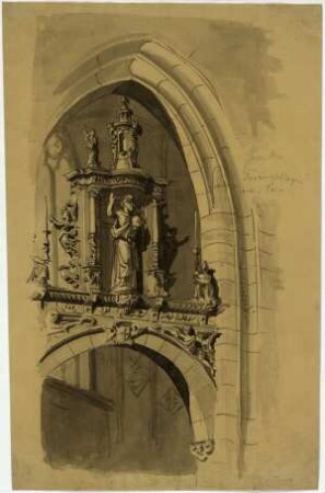 Dom zu Ypern, Triumphbogen unter dem Turm