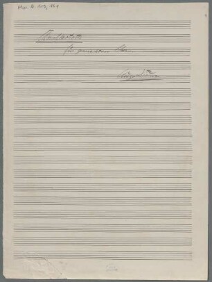 Motets, Coro, LüdD deest - BSB Mus.N. 119,161 : Choralmotette // für gemischten Chor. // Hugo Distler