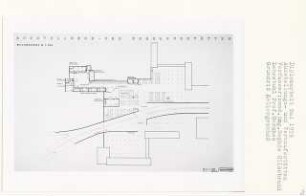 Ausstellungs - und Verkaufsstätten, Berlin-Mitte (Diplomarbeit bei Bernhard Hermkes): Grundriss Kellergeschoss 1:500