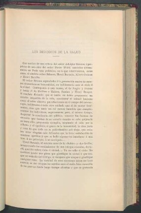 Los derechos de la salud
