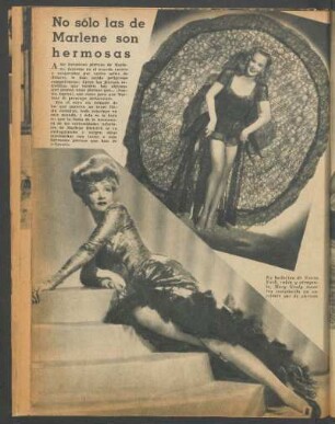 No sólo las de Marlene son hermosas
