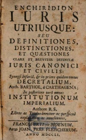 Enchiridion iuris utriusque