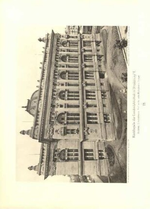 Tafel 74. Villa, Bleichstrasse 14, Düsseldorf. Architekten: Kayer & v. Groszheim kgl. Bauräte in Berlin