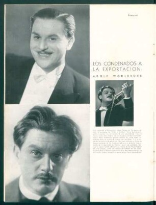 Los condenados a la exportación - Adolf Wohlbruck