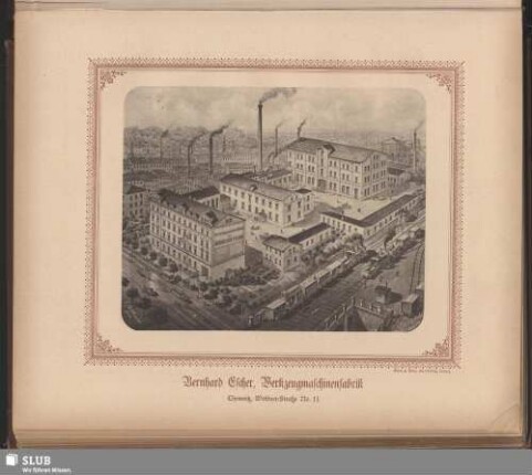 Bernhard Escher, Werkzeugmaschinenfabrik Chemnitz, Wettiner-Straße No. 11