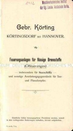Feuerungsanlagen für flüssige Brennstoffe