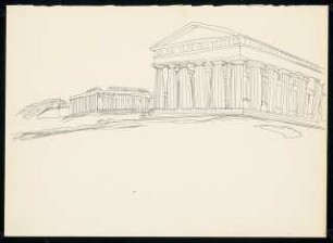 Poseidontempel, Paestum: Ansicht