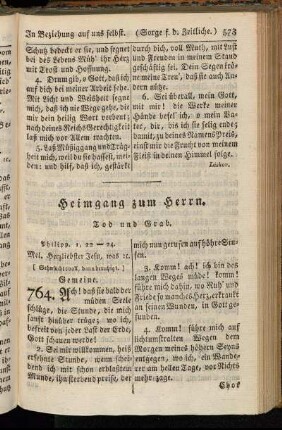Heimgang zum Herrn