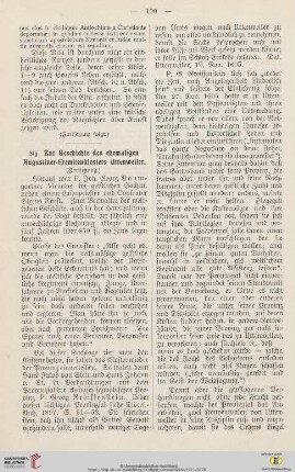 29: Zur Geschichte des ehemaligen Augustiner-Eremitenklosters Uttenweiler, [4]