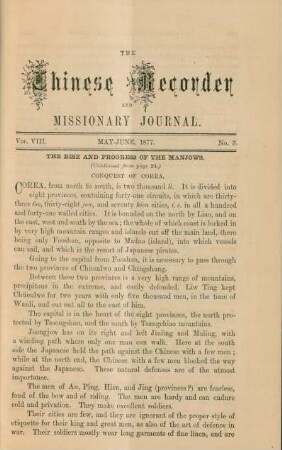 No. 3. May - June, 1877