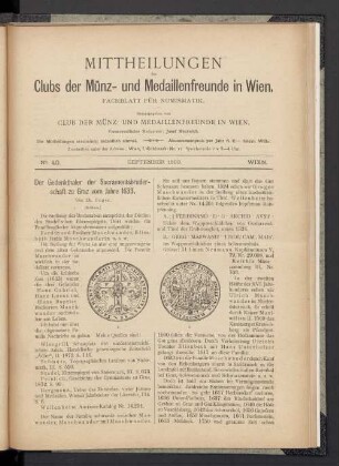 N° 40. September 1893. Wien