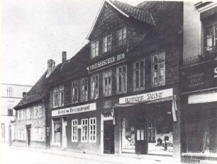 Hotel "Preußischer Hof". Detmold. Lange Straße