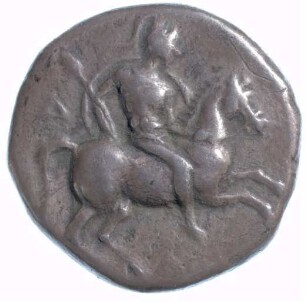 Münze, Didrachme, ca. 272-235 v. Chr.