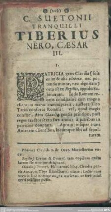 Tiberius Nero, Caesar III.