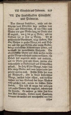 VII. Die Landschaften Eiderstedt und Pelworm.