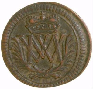 Münze, Heller, 1705