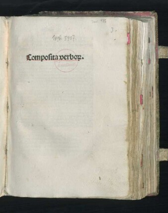 Composita verborum