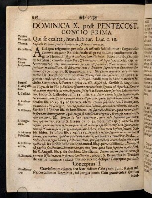 430-442, Dominica X. post Pentecosten