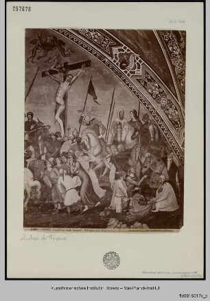 Ausmalung der Spanischen Kapelle : Kreuzigung