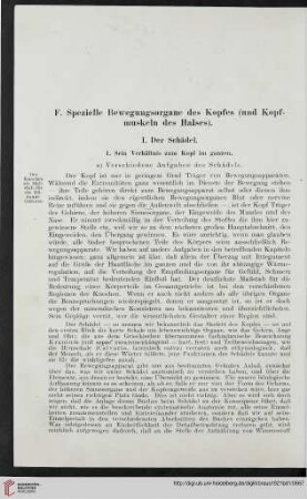 I: Der Schädel